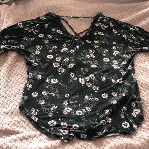 Short Sleeve Flower Shirt
